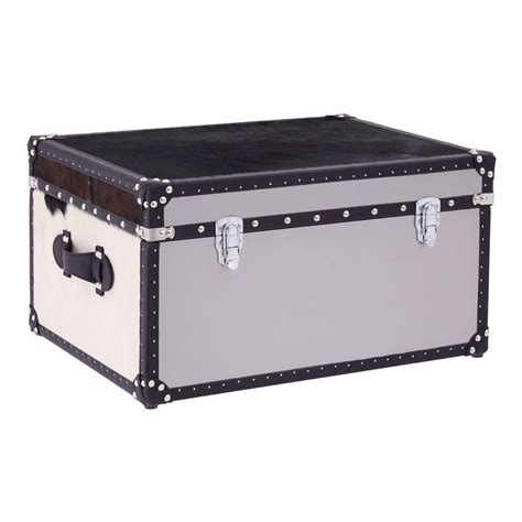 big steel trunk box|steel trunks for storage.